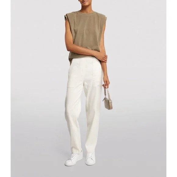 Anine Bing Tanner Tank In Green - Picture 13 of 13